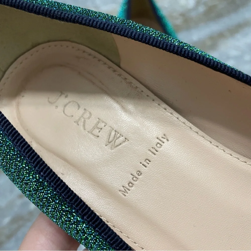 J. Crew | Sophia Pumps in Glitter Women’s 6.5